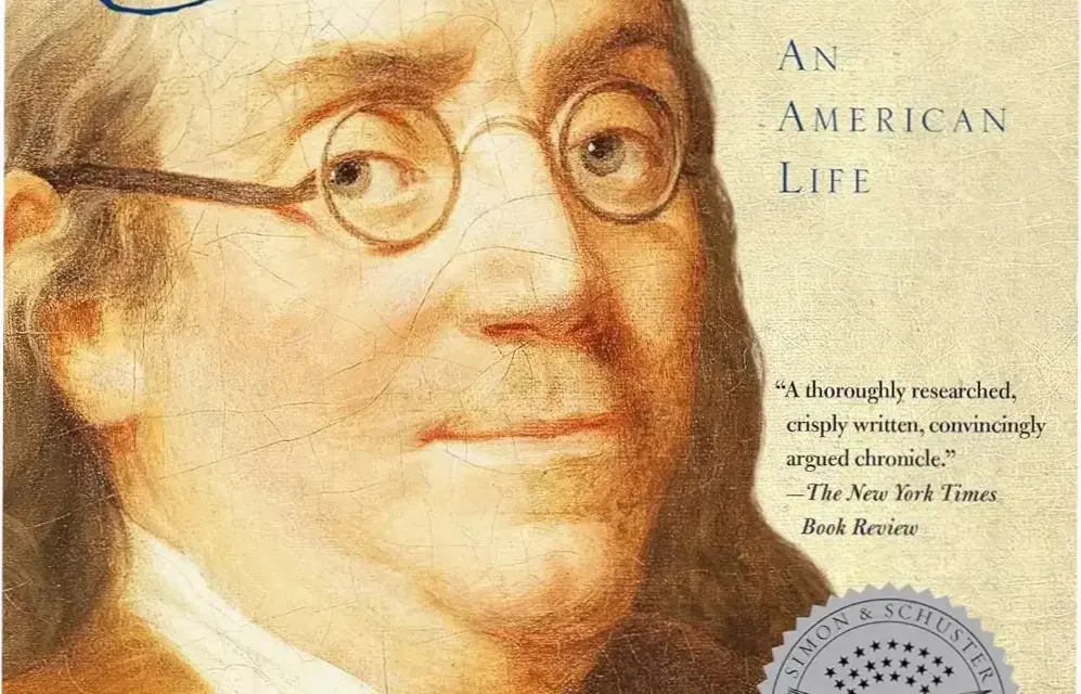 Benjamin Franklin An American Life book cover by Walter Isaacson