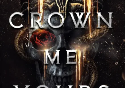 Crown Me Yours by Liv Zander ebook cover featuring dark fantasy romance aesthetics