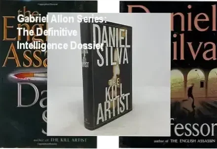 Hardcover collection of the Gabriel Allon espionage series by Daniel Silva