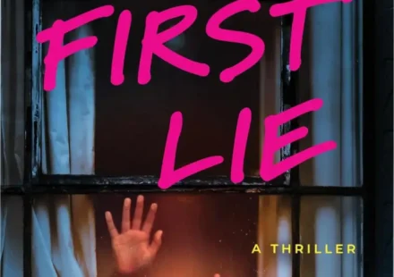 Cover of the psychological thriller ebook Her First Lie by Lucinda Berry