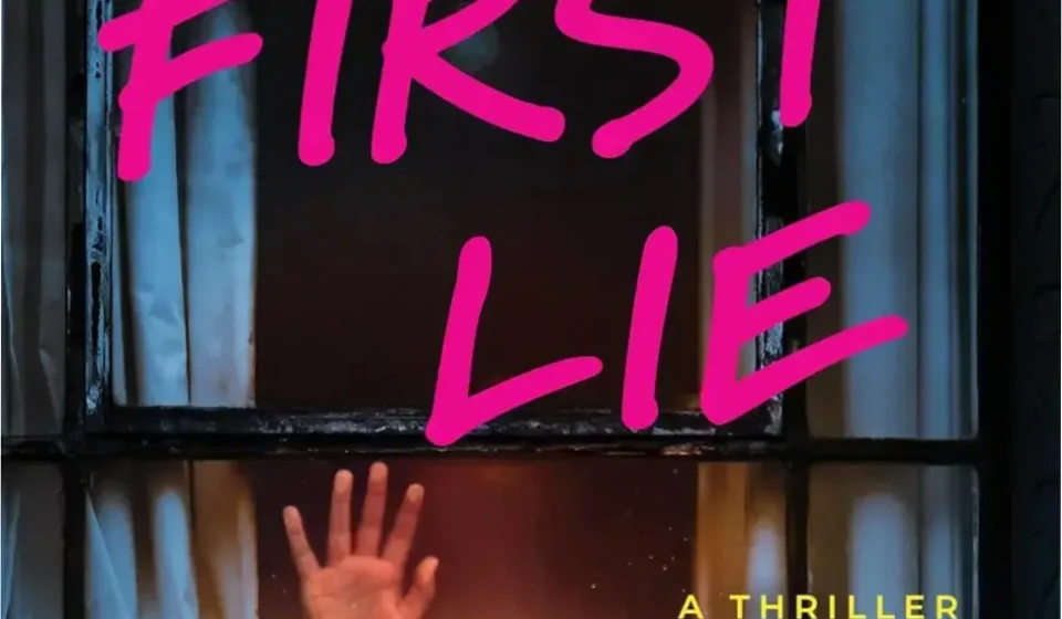 Cover of the psychological thriller ebook Her First Lie by Lucinda Berry