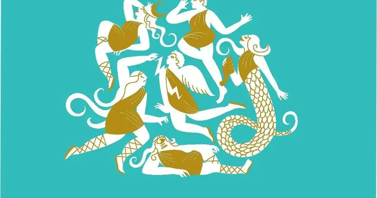 A digital edition of Mythos by Stephen Fry featuring Greek mythology for adults