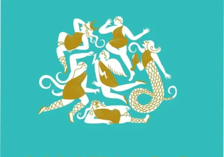 A digital edition of Mythos by Stephen Fry featuring Greek mythology for adults