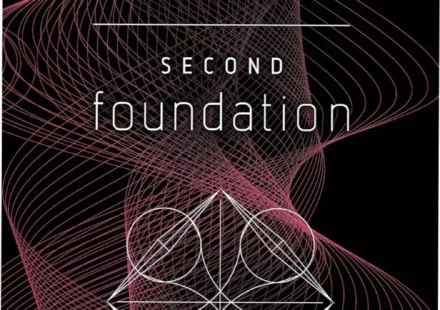 Digital edition of Second Foundation by Isaac Asimov focusing on the galactic struggle for wisdom
