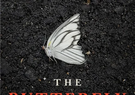 The Butterfly Garden book cover depicting a psychological thriller theme
