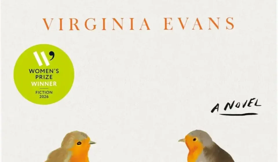Hardcover edition of The Correspondent by Virginia Evans, winner of the Women's Prize for Fiction