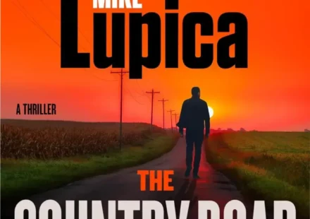 The Country Road Murders thriller book cover focusing on a dark North Carolina road