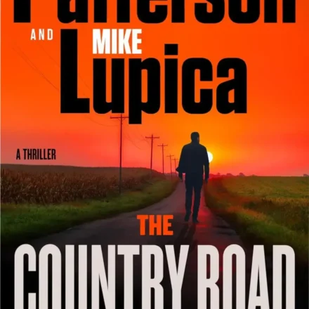 The Country Road Murders thriller book cover focusing on a dark North Carolina road