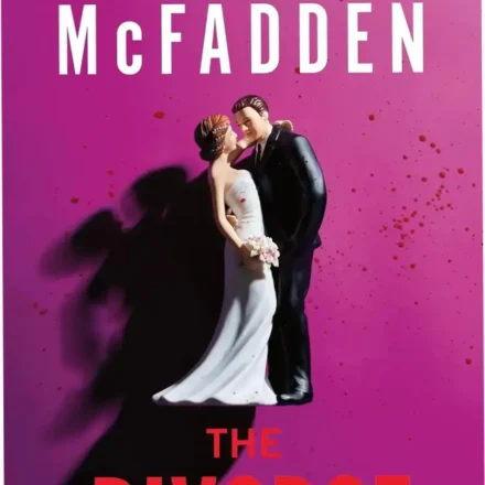 The Divorce by Freida McFadden book cover focusing on psychological thriller themes