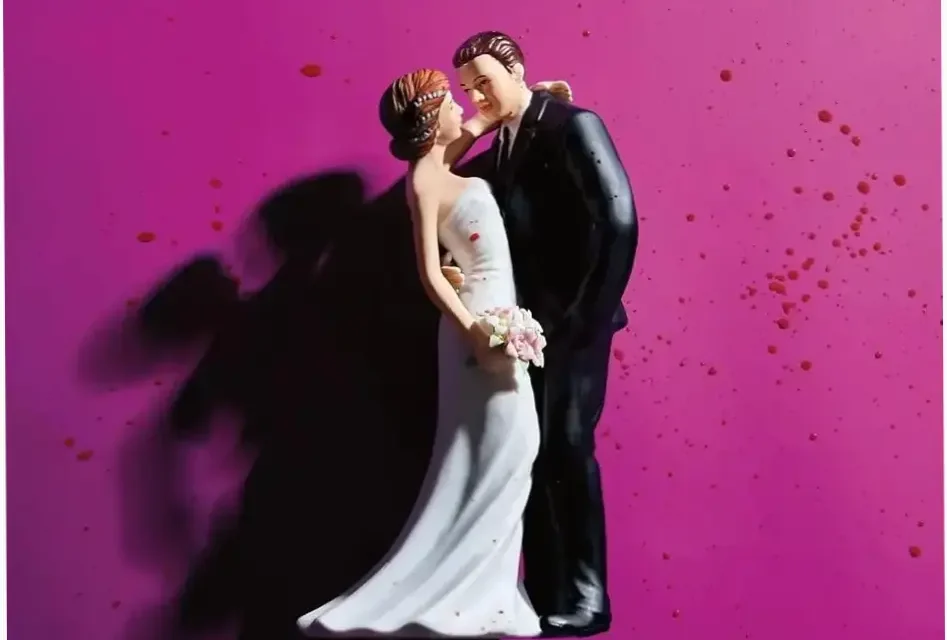 The Divorce by Freida McFadden book cover focusing on psychological thriller themes