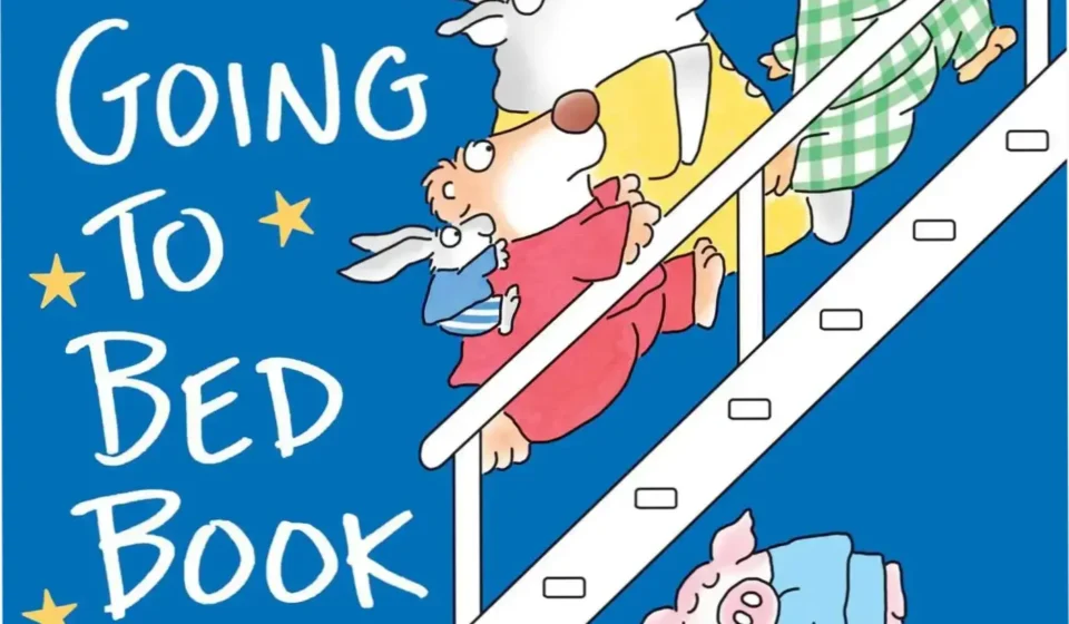 The Going To Bed Book by Sandra Boynton featuring animals in a bedtime routine