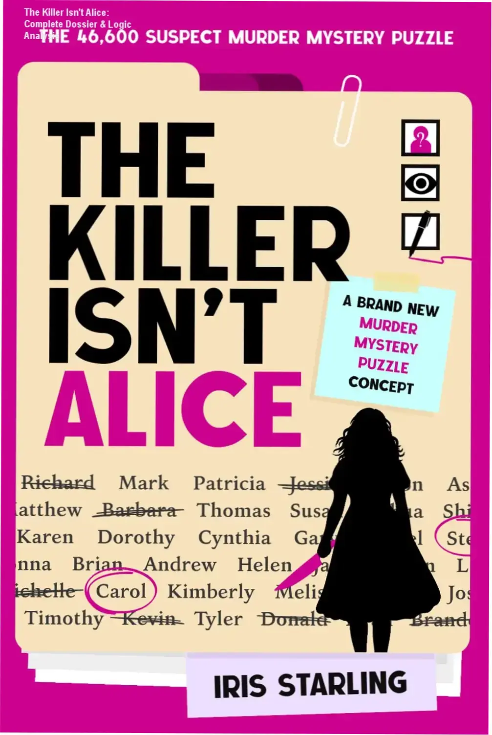 The Killer Isn't Alice: Complete Dossier & Logic Analysis