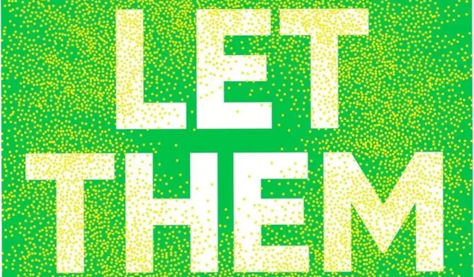 Book cover of The Let Them Theory by Mel Robbins focusing on personal empowerment
