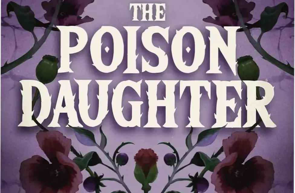 Ebook cover of The Poison Daughter by Sheila Masterson featuring dark fantasy elements