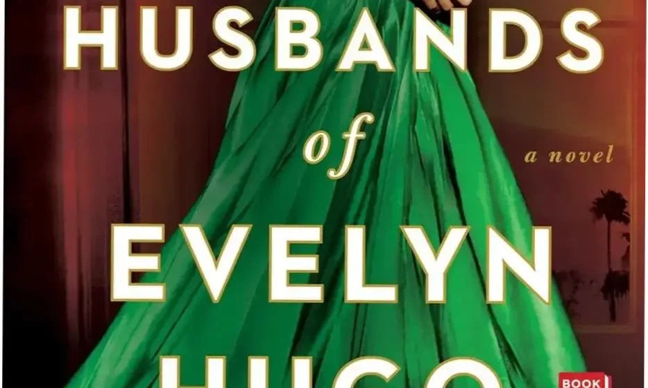 Digital edition of The Seven Husbands of Evelyn Hugo showcasing Old Hollywood glamour
