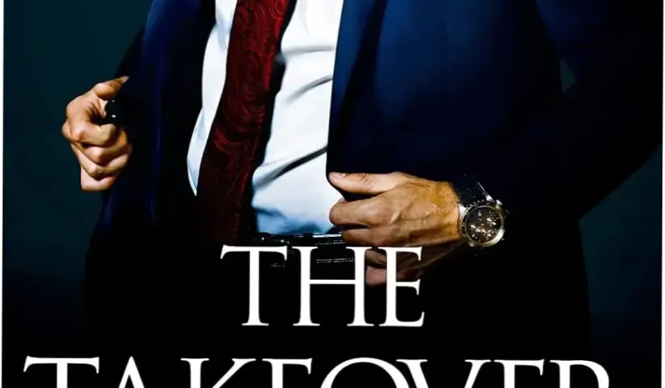 The Takeover by T L Swan ebook cover featuring romantic tension