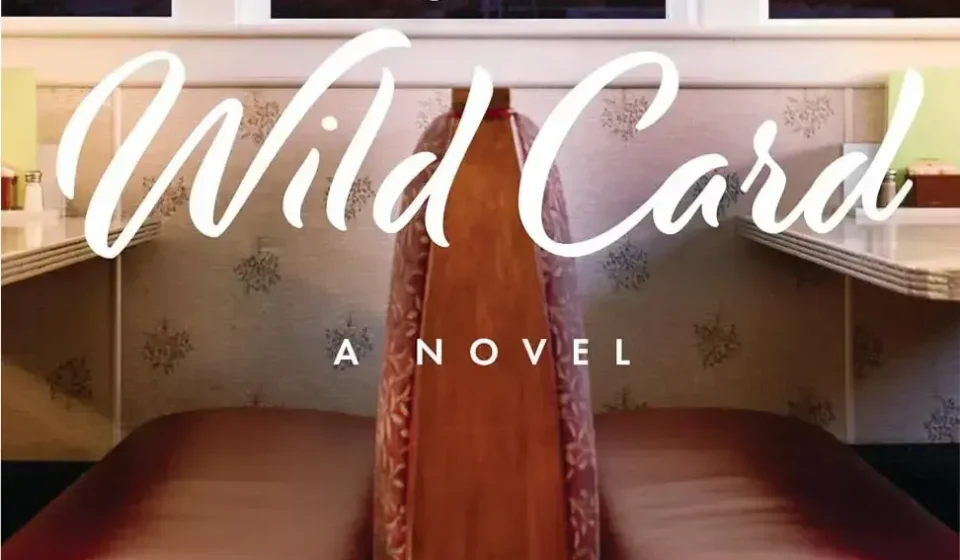 The Wild Card novel by Carolyn Brown ebook cover featuring Texas diner romance themes
