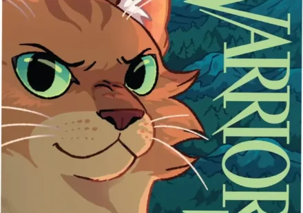 Full-color cover of Warriors Graphic Novel The New Prophecy Part One showcasing ThunderClan warriors
