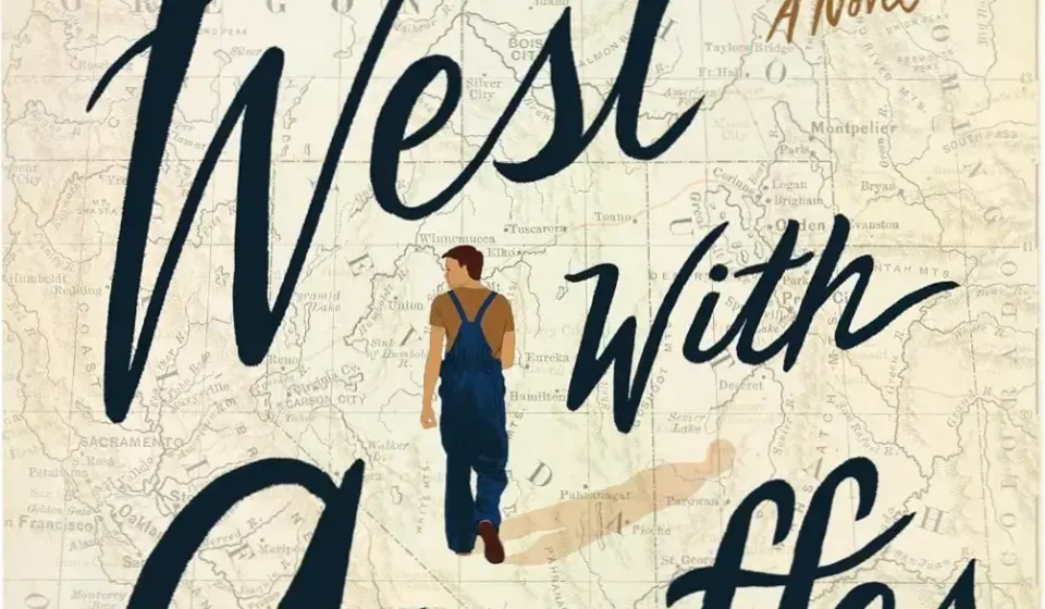Digital edition cover of West with Giraffes by Lynda Rutledge