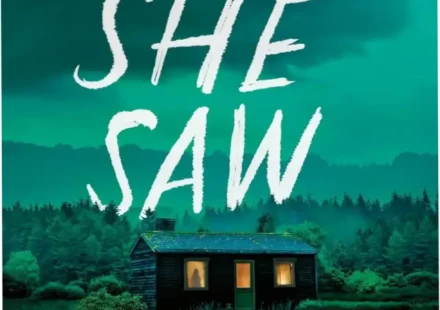 Cover of the suspense novel What She Saw by Mary Burton