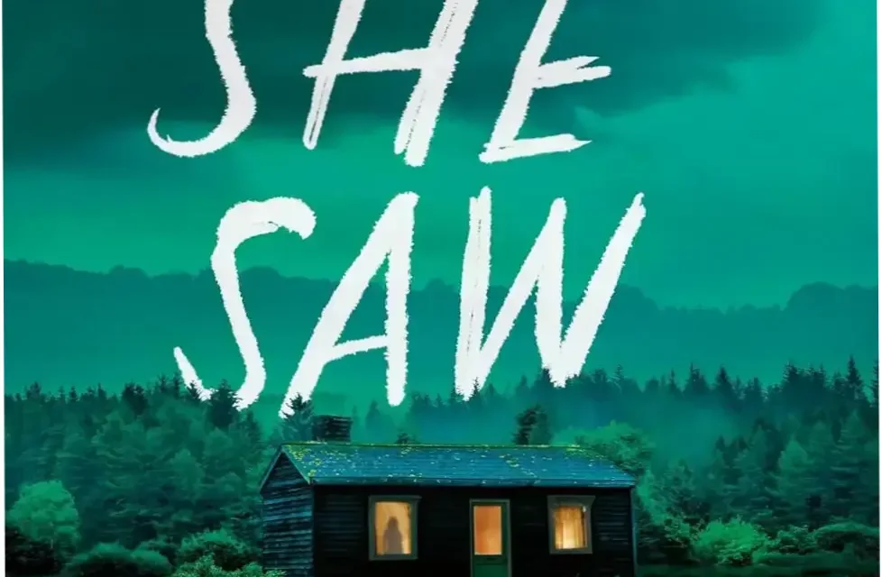 Cover of the suspense novel What She Saw by Mary Burton