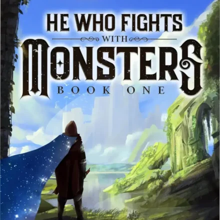 Digital cover of He Who Fights with Monsters LitRPG ebook