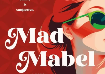 Front cover of Mad Mabel novel by Sally Hepworth displayed on an e-reader device