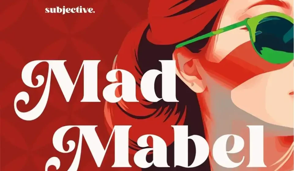 Front cover of Mad Mabel novel by Sally Hepworth displayed on an e-reader device