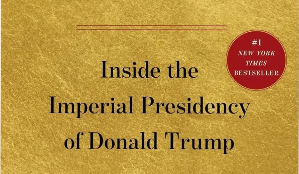 Book cover of Regime Change by Maggie Haberman and Jonathan Swan regarding the Imperial Presidency