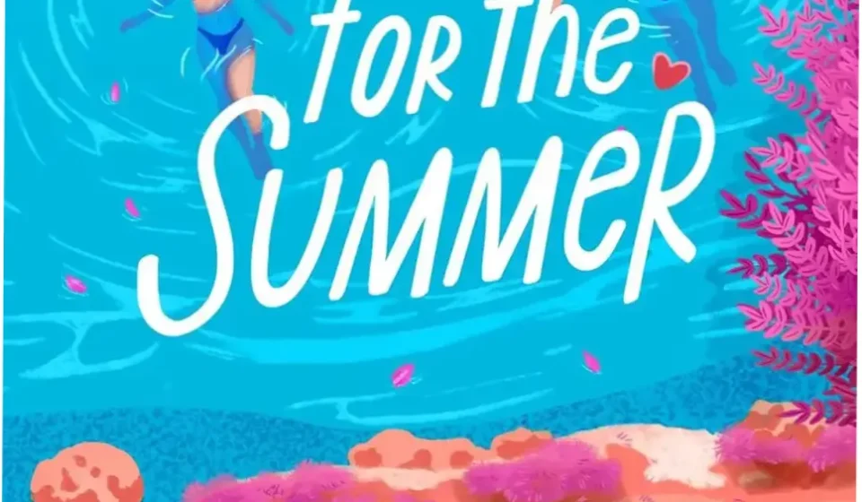 Book cover of Rules for the Summer by Meghan Quinn showcasing a romantic small town atmosphere