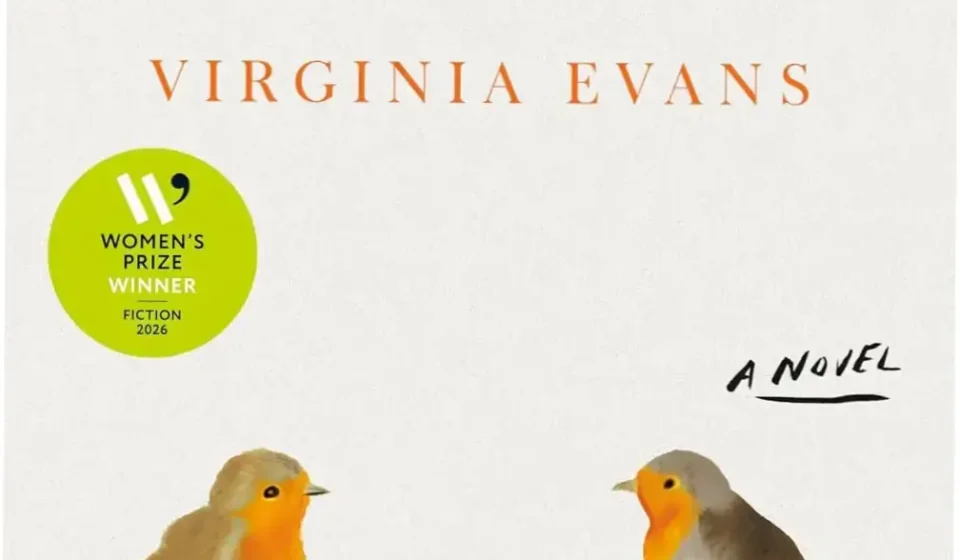 Book cover of The Correspondent by Virginia Evans highlighting its award-winning status