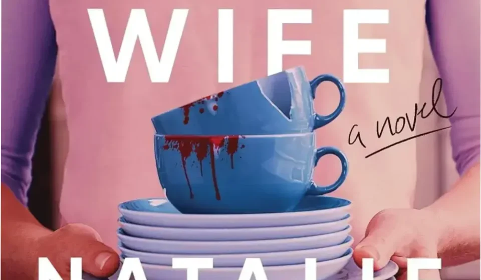 The Housewife by Natalie Barelli Kindle ebook cover displaying domestic thriller themes
