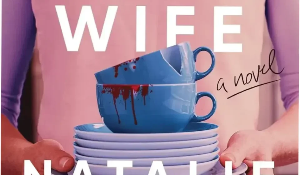 The Housewife book cover by Natalie Barelli featuring a domestic thriller atmosphere
