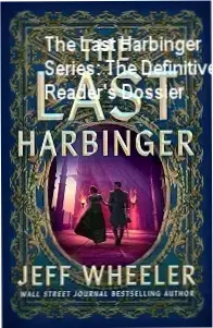 Kindle edition cover of The Last Harbinger series by Jeff Wheeler