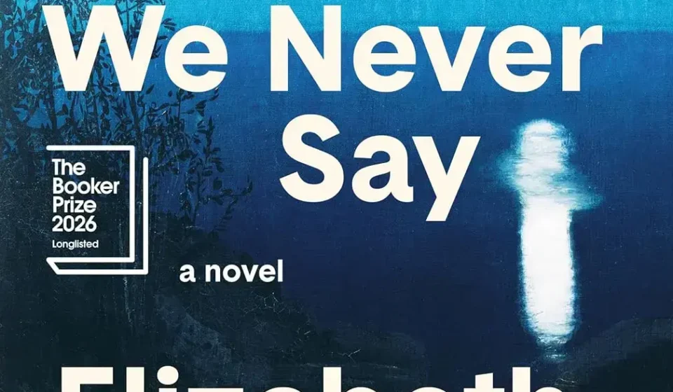 Book cover of The Things We Never Say by Elizabeth Strout illustrating human solitude