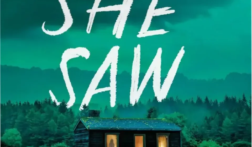 Digital cover of the suspense novel What She Saw by Mary Burton